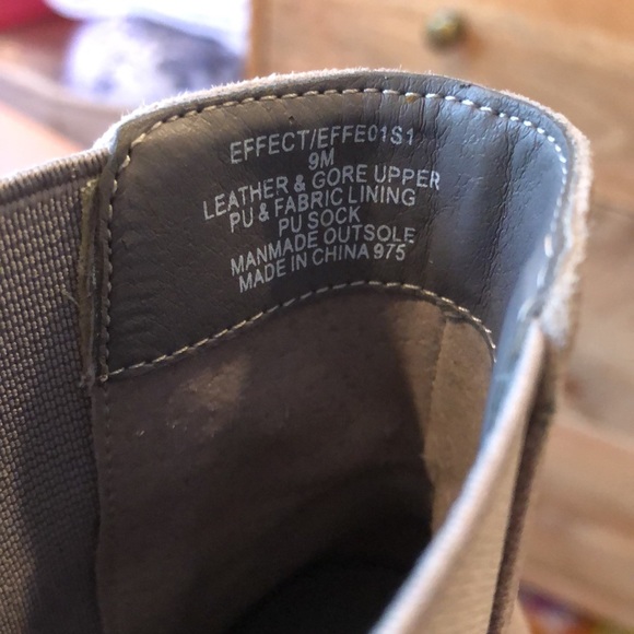 Steve Madden Effect block heel booties, size 9M - Picture 5 of 14